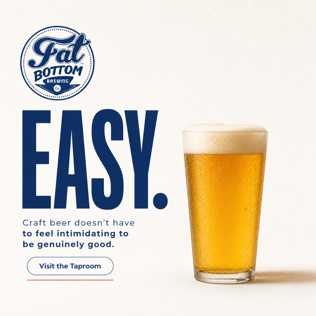 Fat Bottom Brewing original still ad